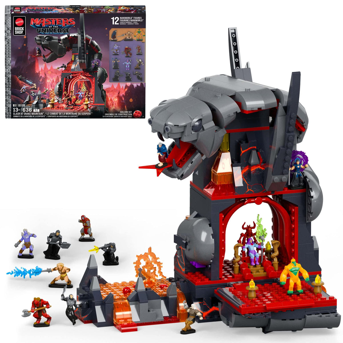 Masters of the Universe Clash at Snake Mountain