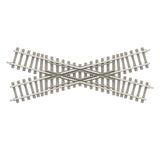 Crossing - 30° with Concrete Ties, Length 104.2 mm / 4-1/8"