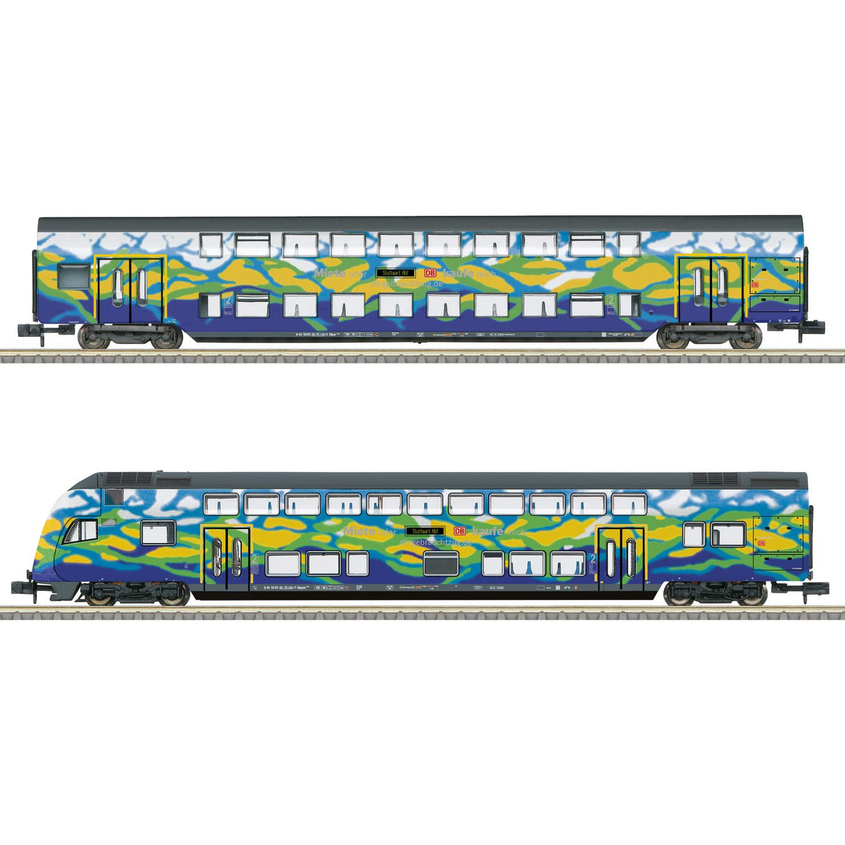 “Tourism Train” Bi-Level Car Set 2