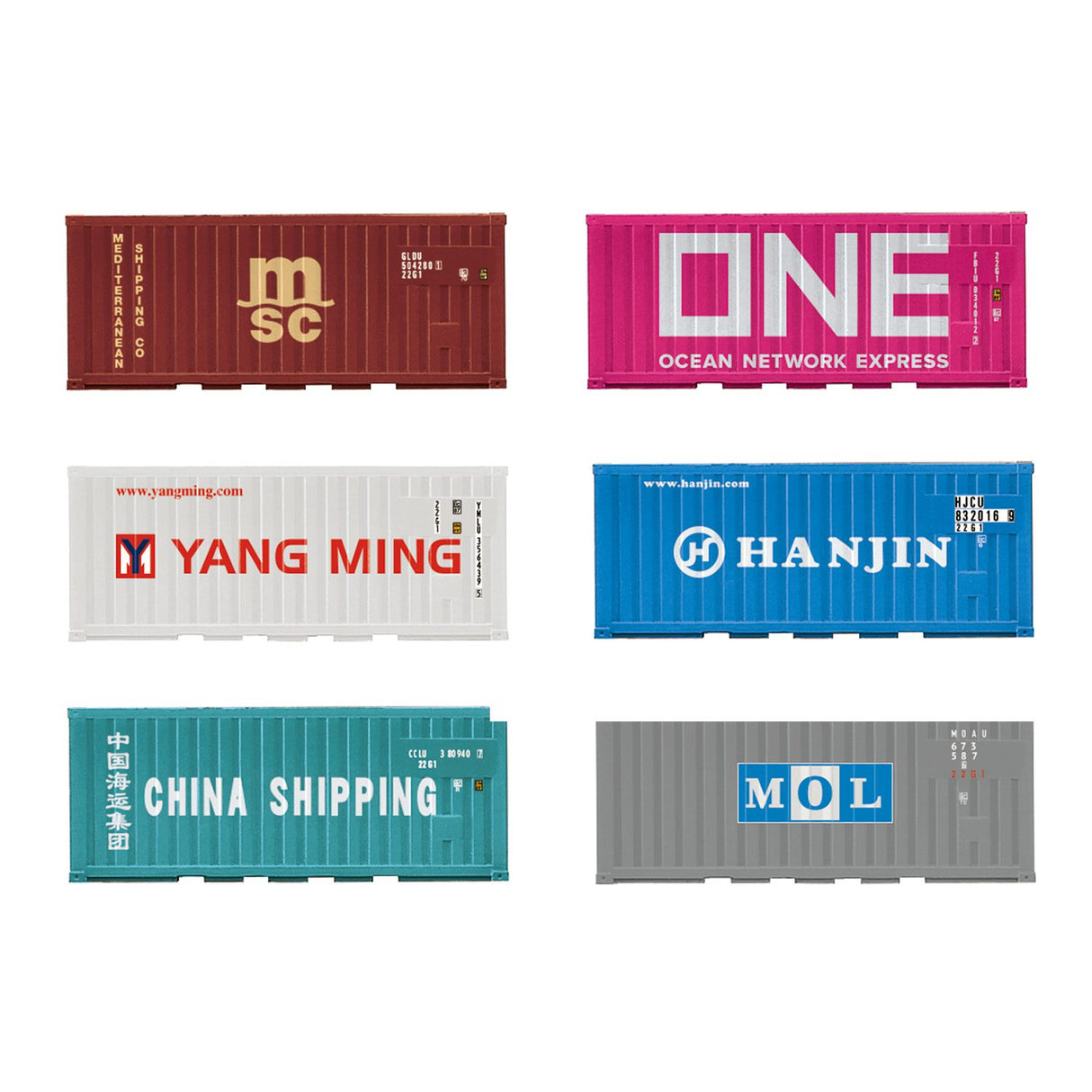“Container 20 ft” Accessory Set