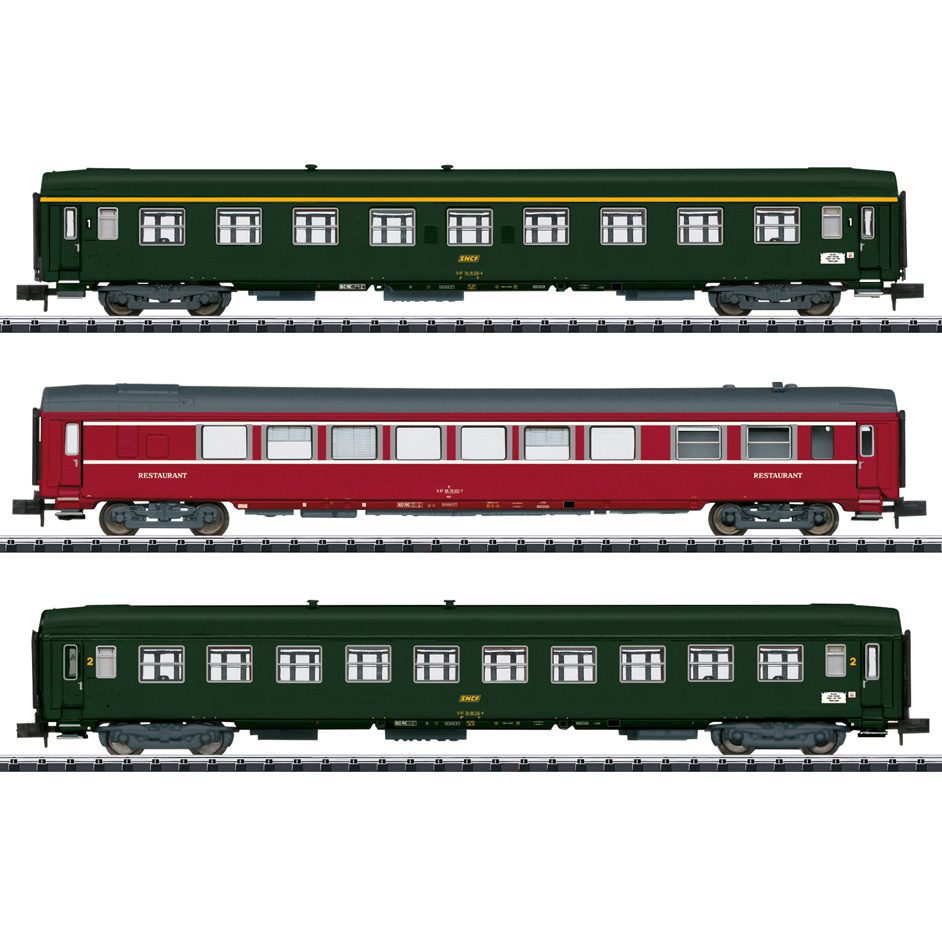 "Nizza - Paris" Express Train Passenger Car Set