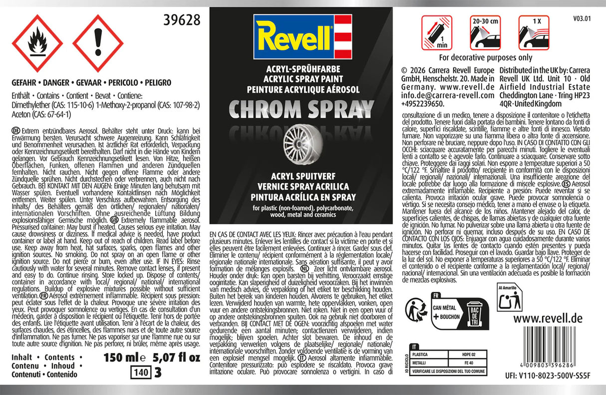 Chrome Spray - 150 ml