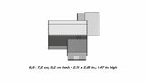 Terrain aluminium fabric