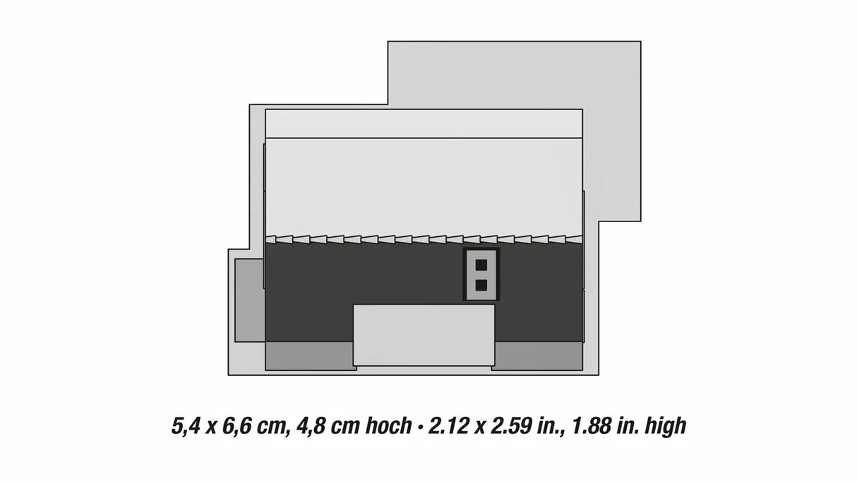 Terrain aluminium mesh XL