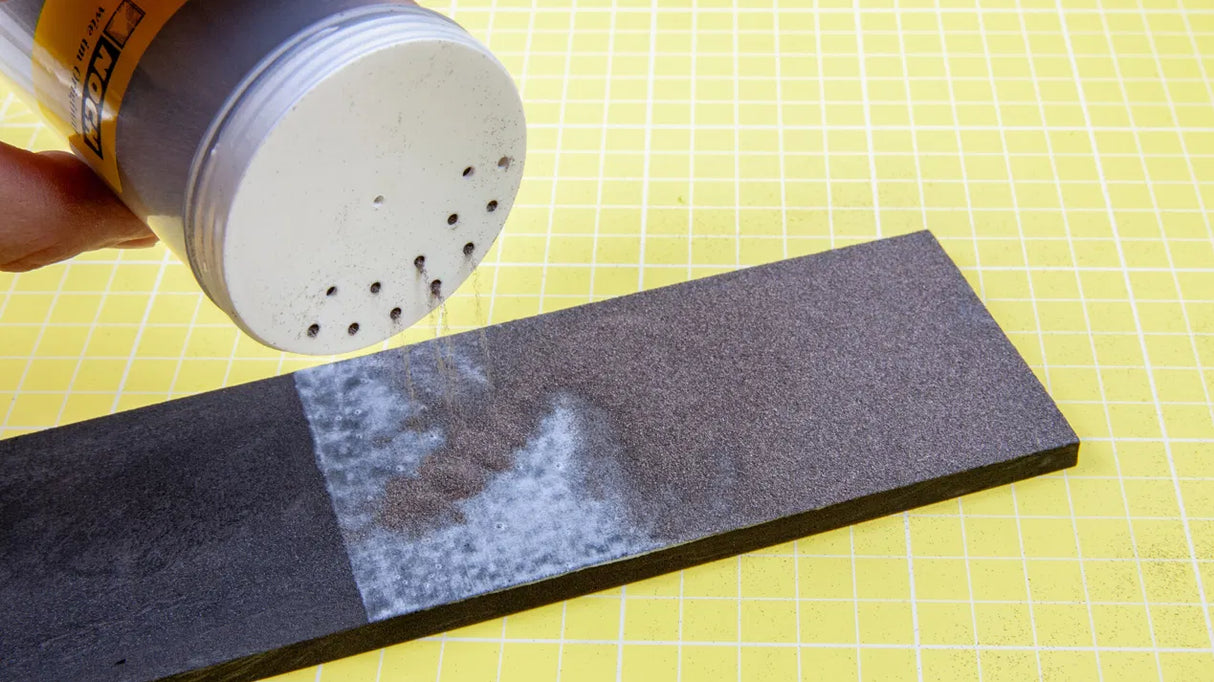 3D textured film for quarry stone masonry