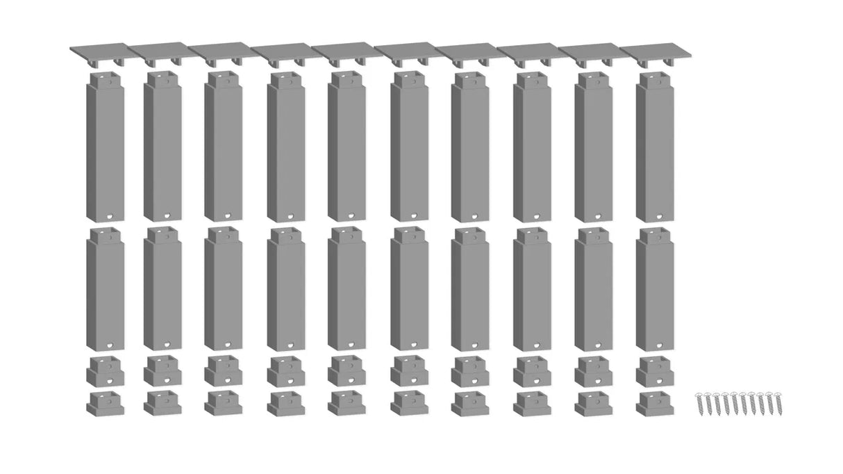 LAGGIES Complete Spiral Track Kit, Superstructure Circle