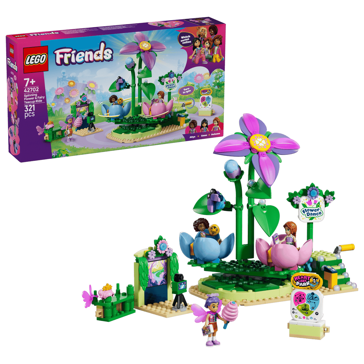 Spinning Flower & Fairy Teacup Ride