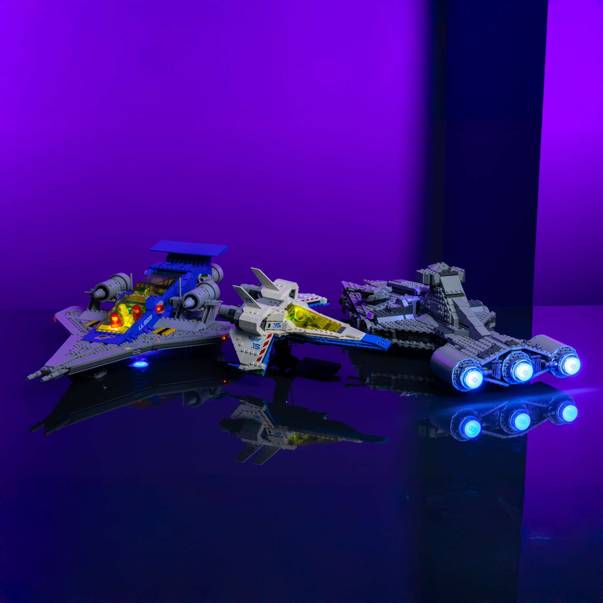 Light My Bricks (LMB) 2.0 Light Kit for LEGO SciFi Starter Pack #00500
