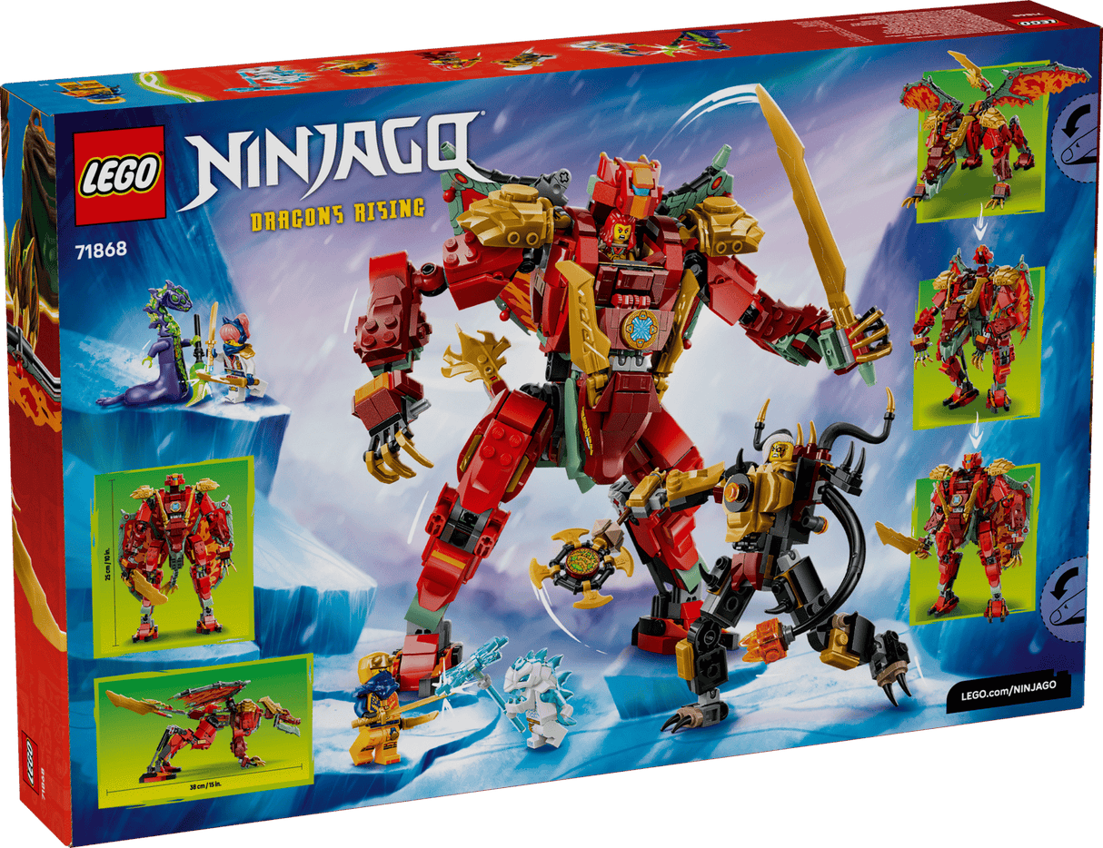 Wyldfyre's Transforming Dragon Mech