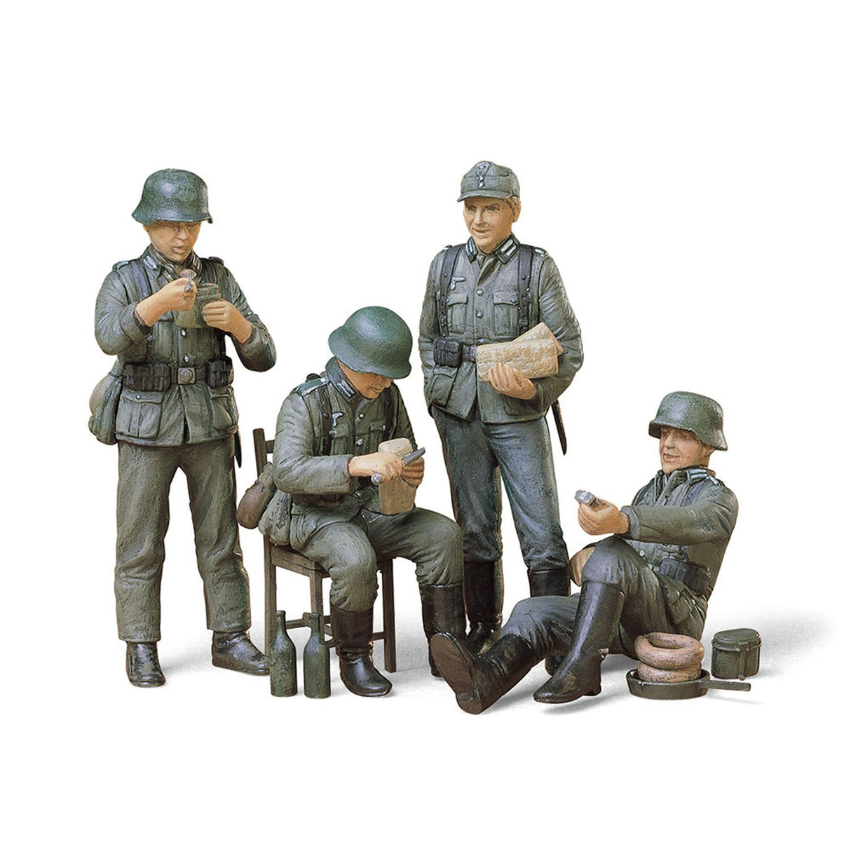 German Soldiers at Rest