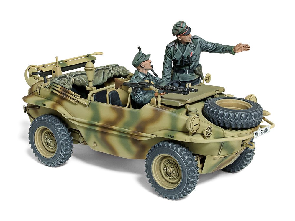 German Schwimmwagen Type 166 (Wide Wheel Version)