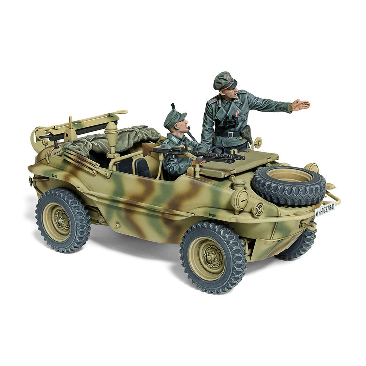 German Schwimmwagen Type 166 (Wide Wheel Version)