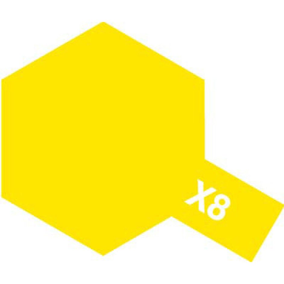 Acrylic Mini X-8 Lemon Yellow