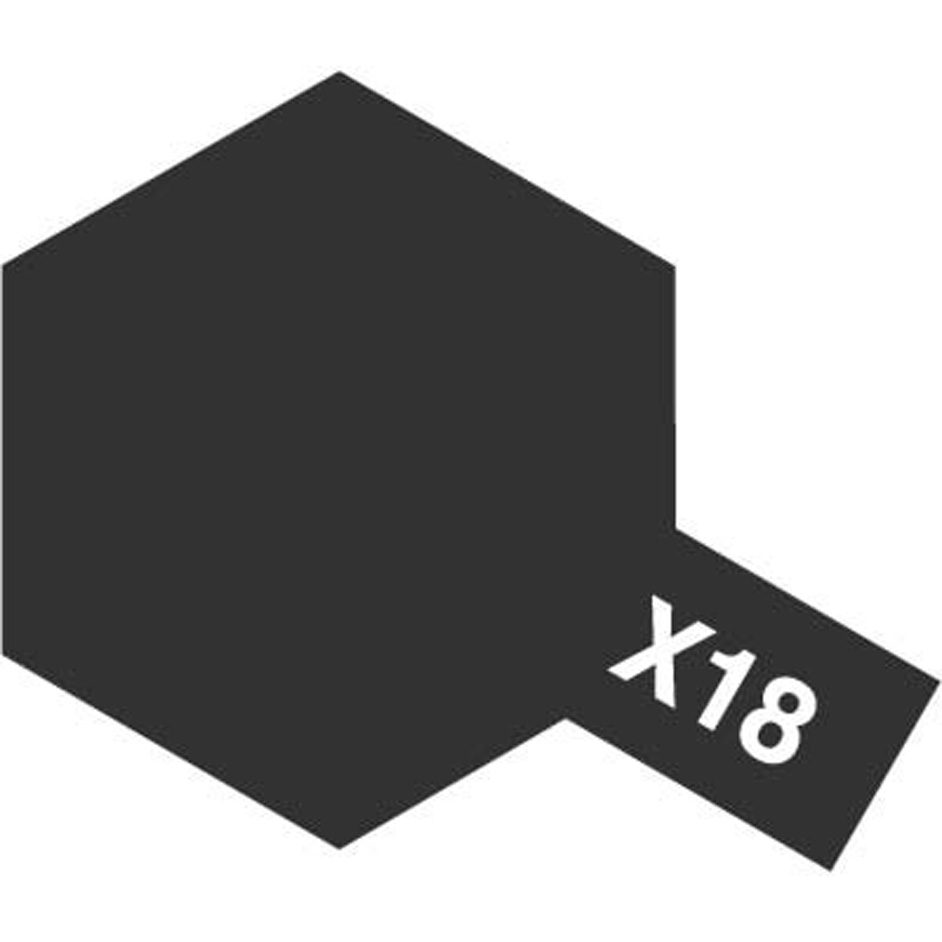 Acrylic Mini X-18 Semi Gloss Black
