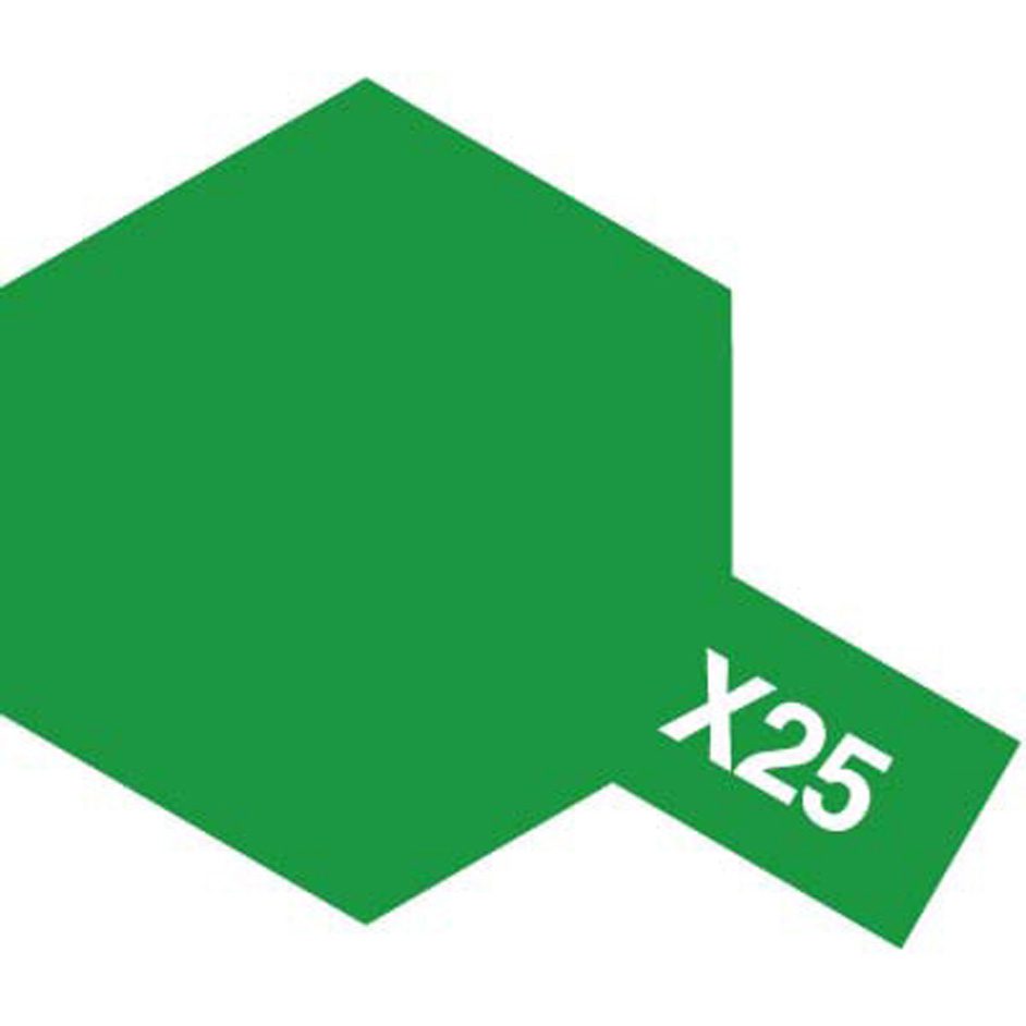 Acrylic Mini X-25 Clear Green