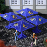 Euro-Sunshade, 4 Pieces