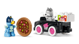 Pizza Girls with Muffin and Bluey