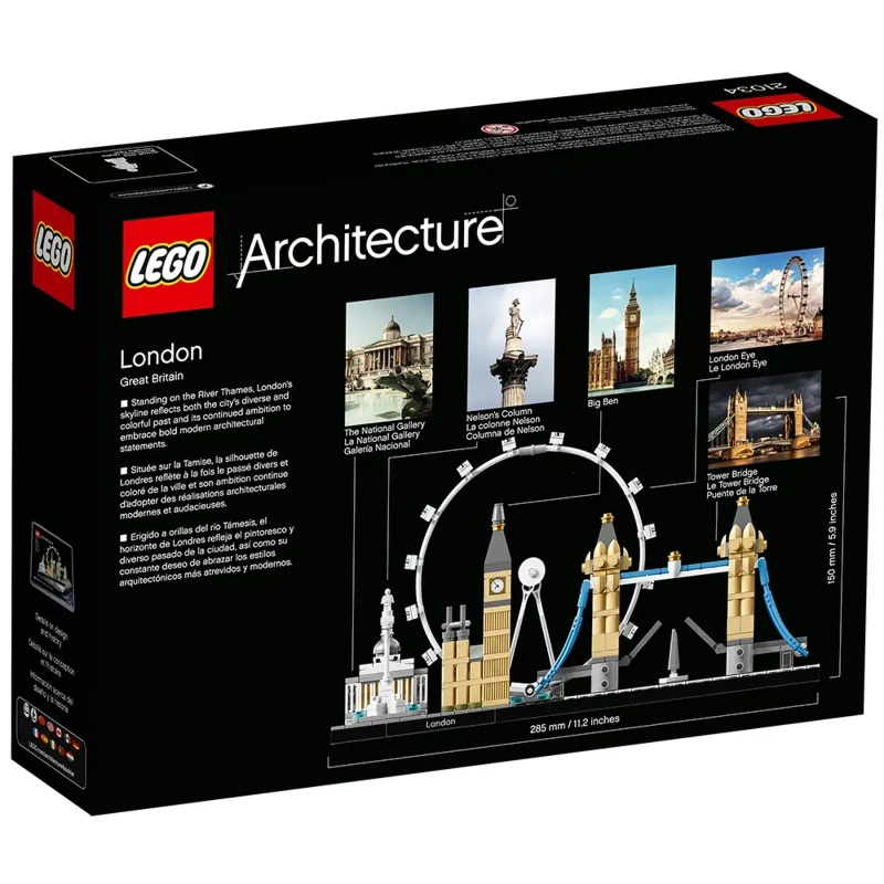 LEGO Architecture 21034 London Packaging