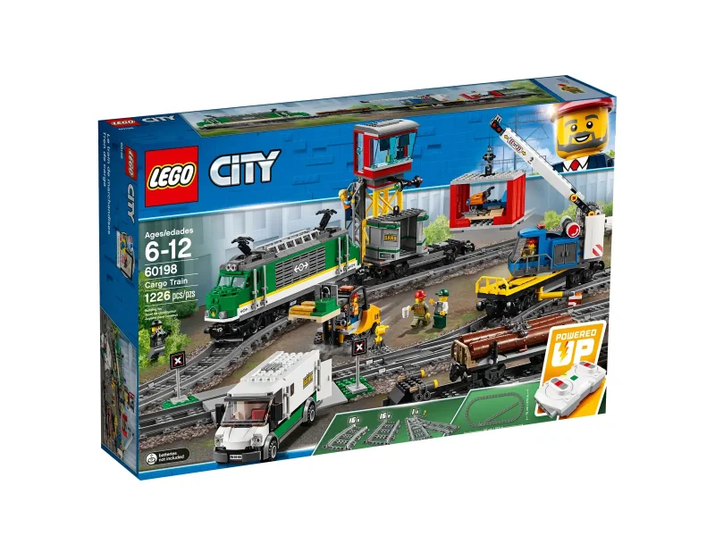 LEGO City 60198 Cargo Train Packaging