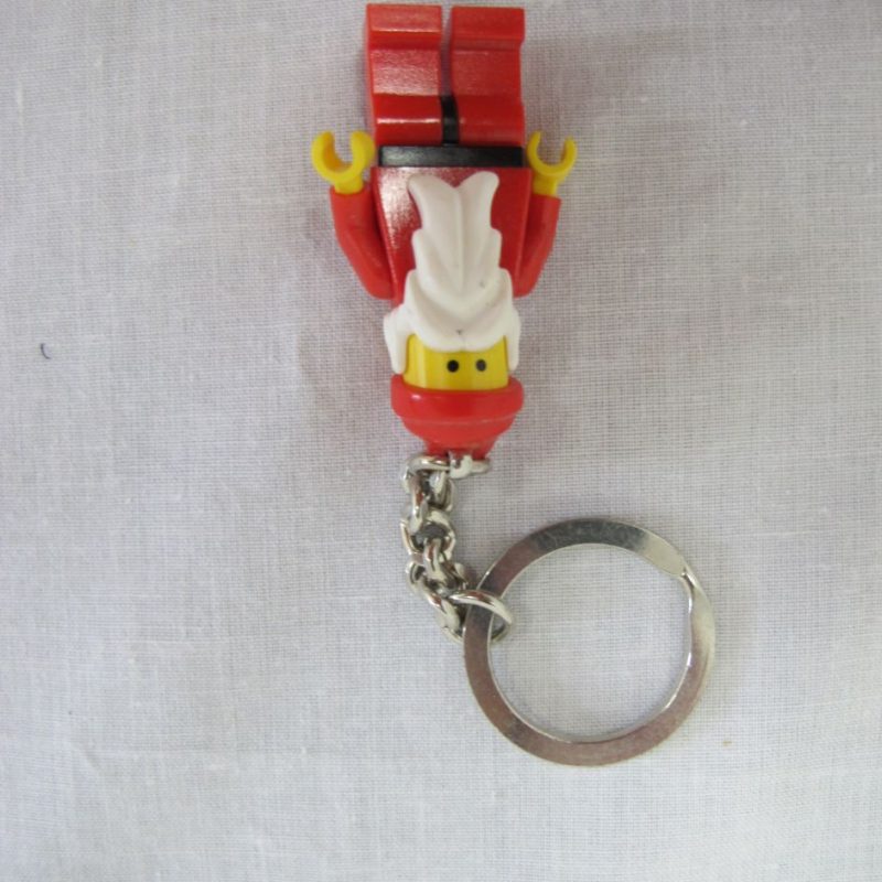 Keychain minifigure Santaclaus