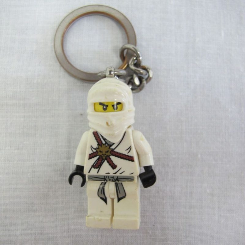 Keychain minifigure Zane Ninjago