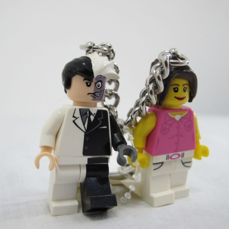 Two keychain minifigures new from movie :)