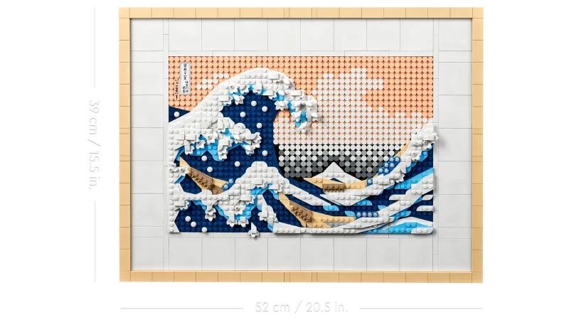 LEGO Art 31208 Hokusai – The Great Wave