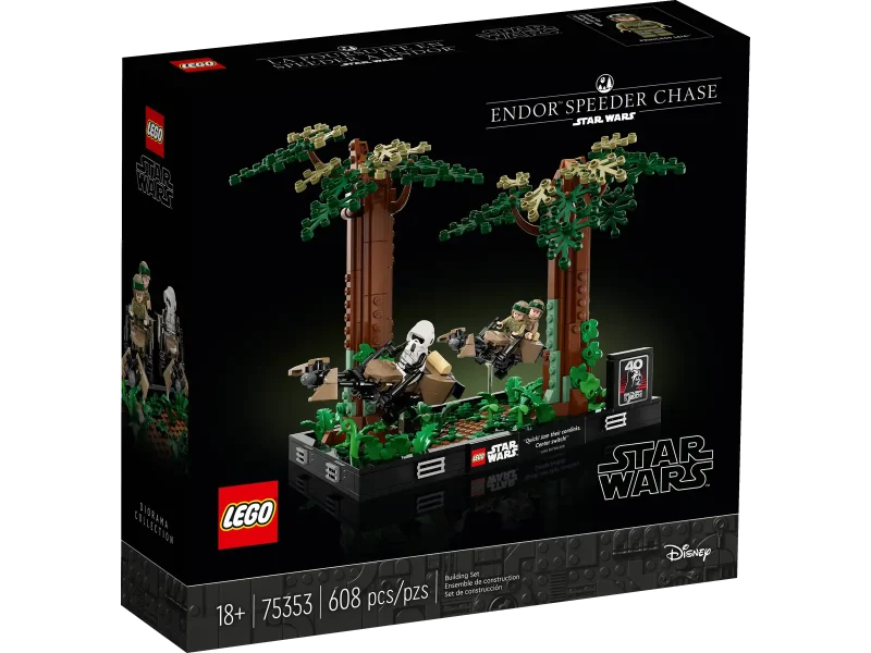 LEGO Star Wars 75353 Endor™ Speeder Chase Diorama Packaging