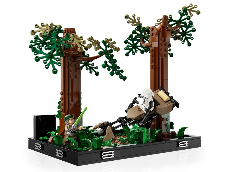 LEGO Star Wars 75353 Endor™ Speeder Chase Diorama