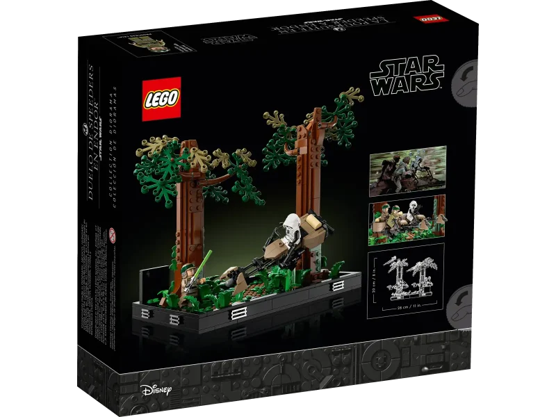 LEGO Star Wars 75353 Endor™ Speeder Chase Diorama Packaging