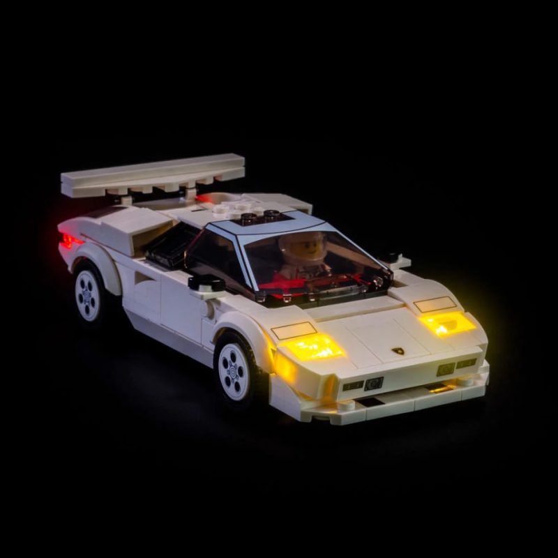 76908 LEGO Speed Champions Lamborghini Countach Light My Bricks