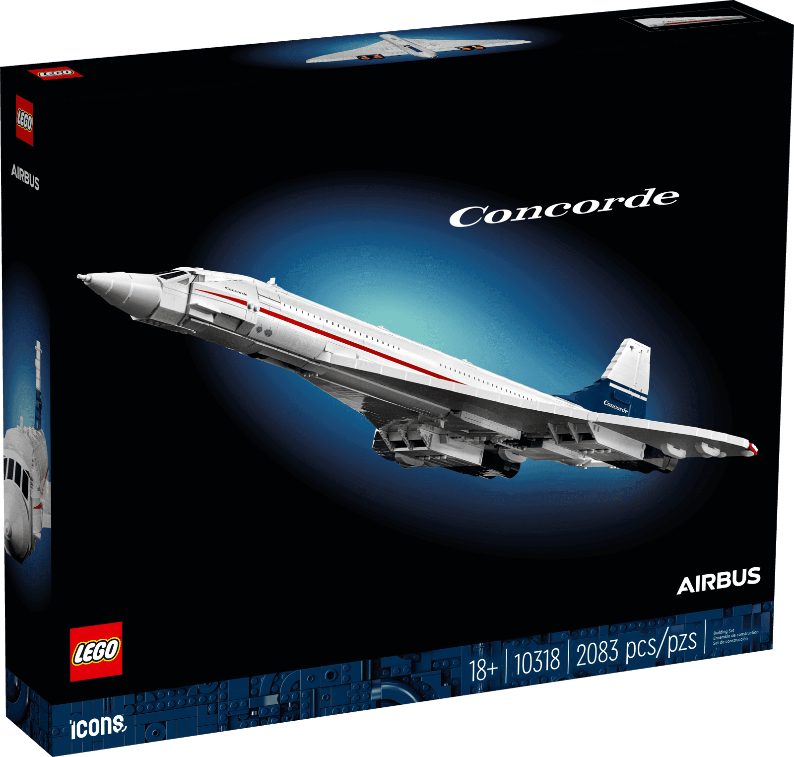 LEGO Icons Concorde 10318 Packaging