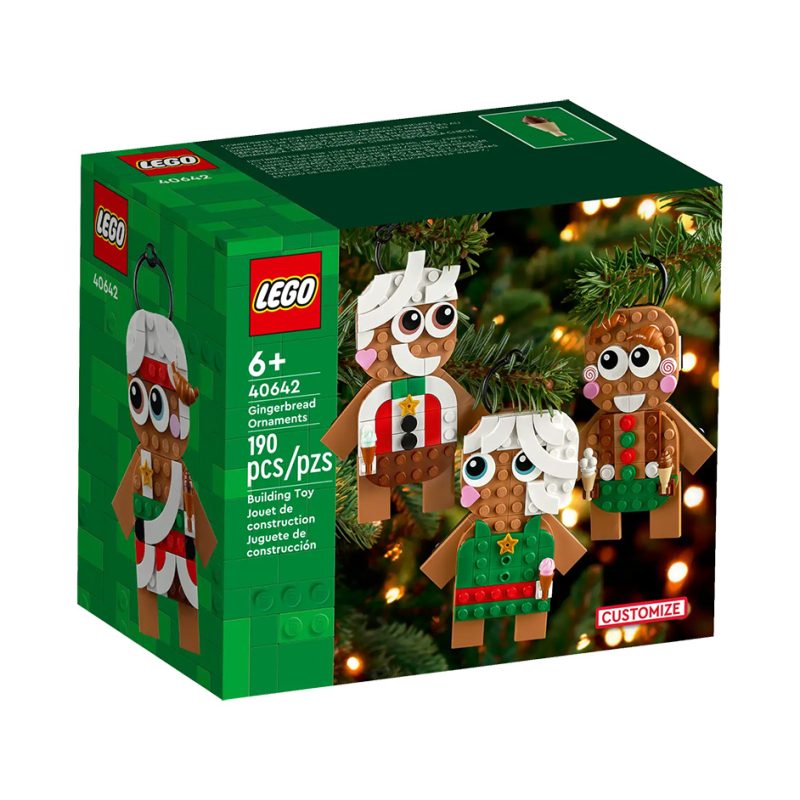 LEGO Christmas 40642 Gingerbread Ornaments box
