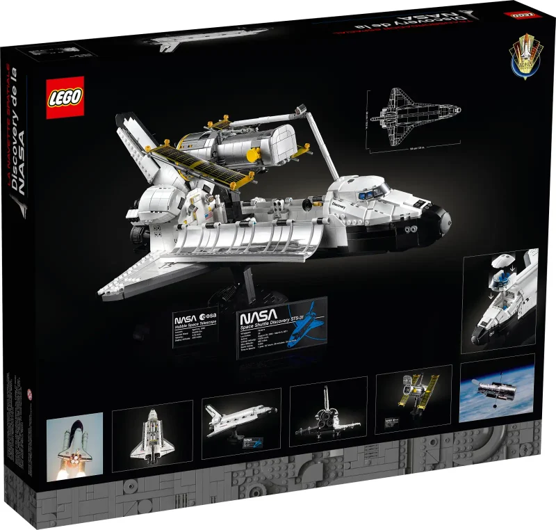 LEGO Icons 10283 NASA Space Shuttle Discovery Packaging