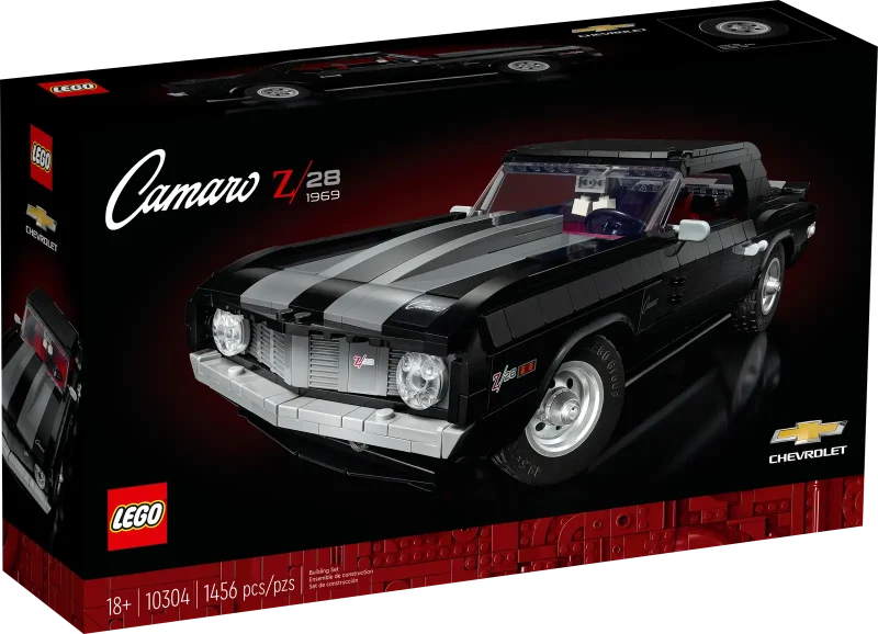 LEGO Icons 10304 Chevrolet Camaro Z28 Packaging