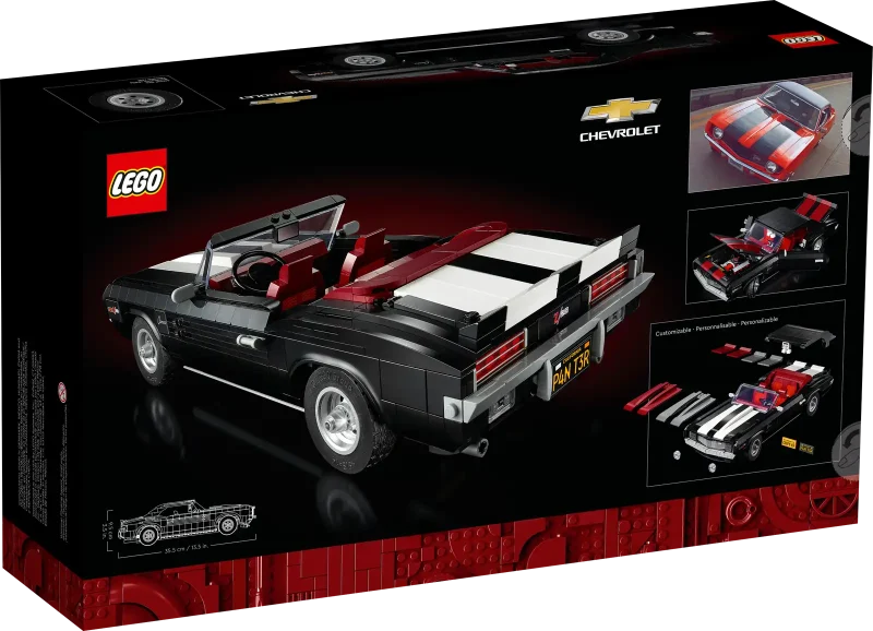 LEGO Icons 10304 Chevrolet Camaro Z28 Packaging