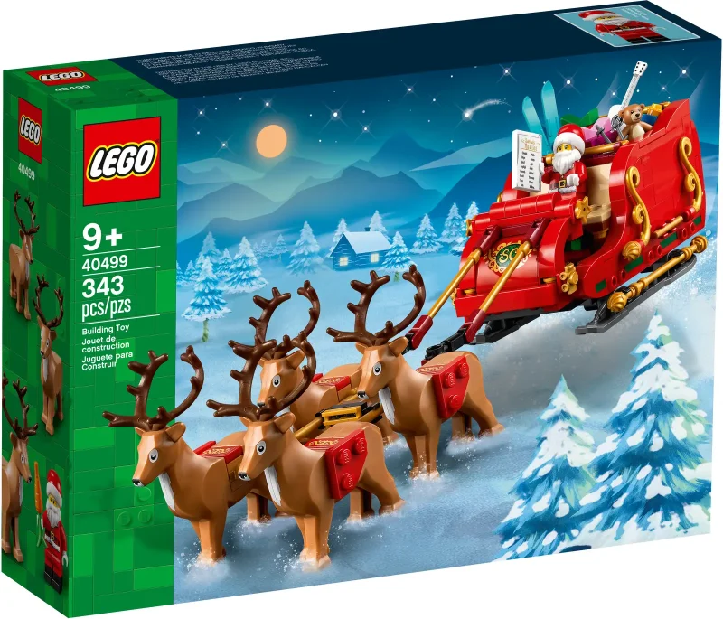 LEGO Christmas 40499 Santa's Sleigh box