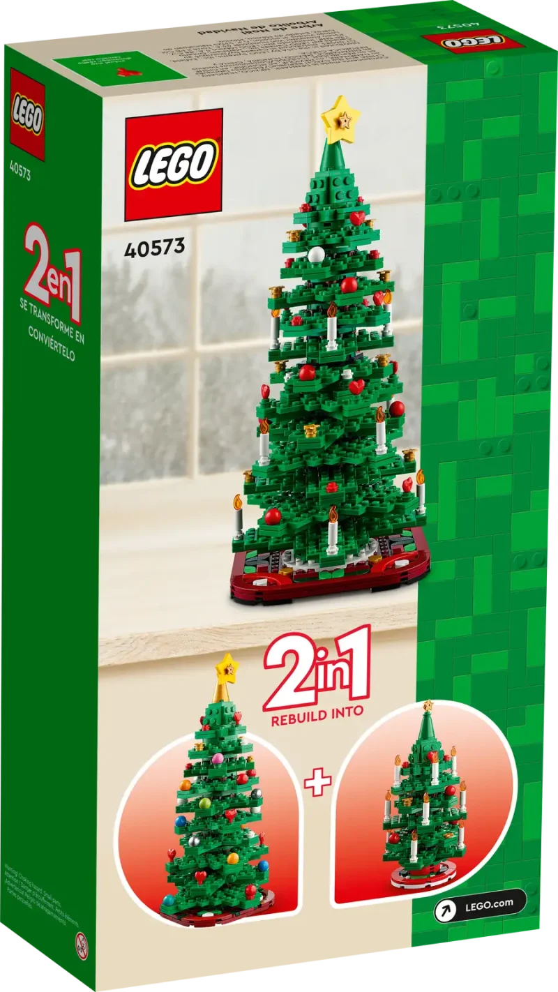 LEGO 40573 Christmas Tree backside