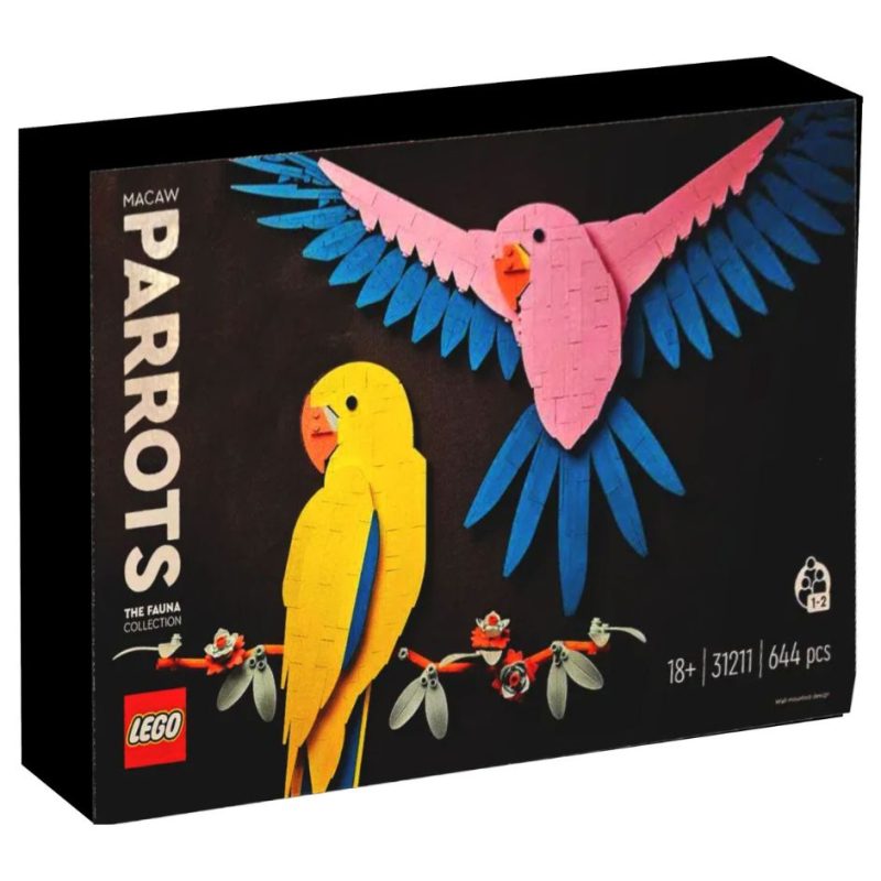 Lego Art 31211 Macaw Parrots