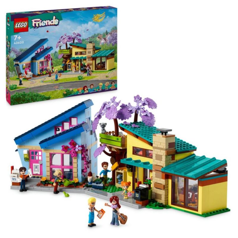 Lego Friends 42620 Olly And Paisley's Family Houses