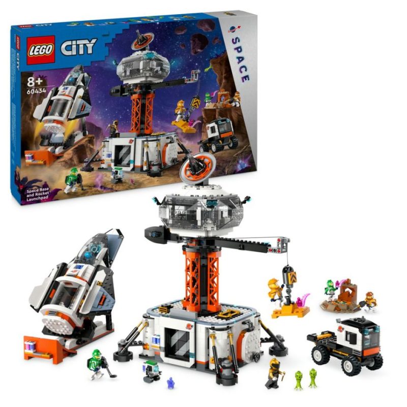Lego City 60434 Space Base And Rocket Launchpad