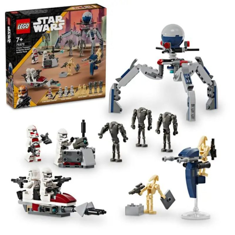 Lego Star Wars 75372 - Clore Trooper and Battle Droid Battle Pack