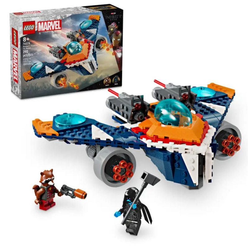 Lego Marvel 76278 Rocket's Warbird vs. Ronan