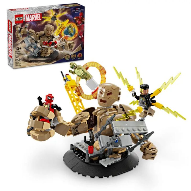 Lego Marvel 76280 Spider-Man vs. Sandman: Final Battle