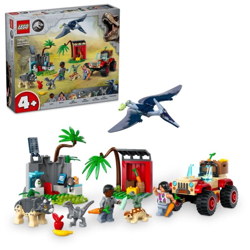 Lego Jurassic World 76963 Baby Dinosaur Rescue Center