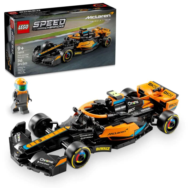 LEGO Speed Champions 76919 - 2023 McLaren Formula 1 Race Car