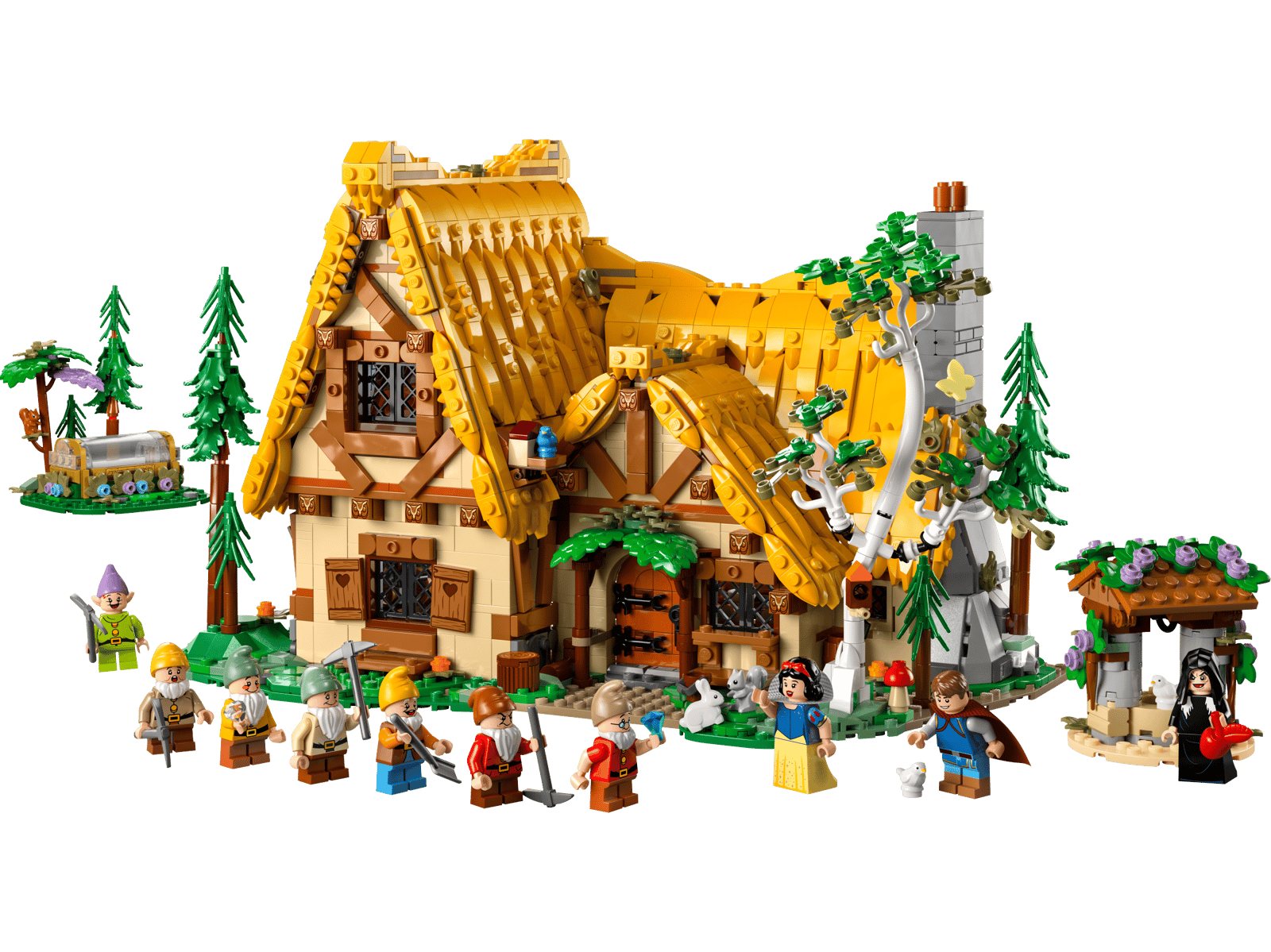 LEGO Disney Snow White and the Seven Dwarfs' Cottage 43242