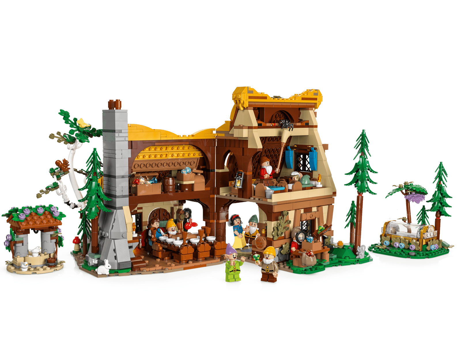 LEGO Disney Snow White and the Seven Dwarfs' Cottage 43242