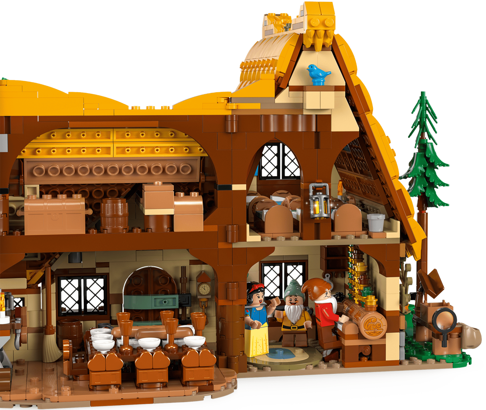 LEGO Disney Snow White and the Seven Dwarfs' Cottage 43242