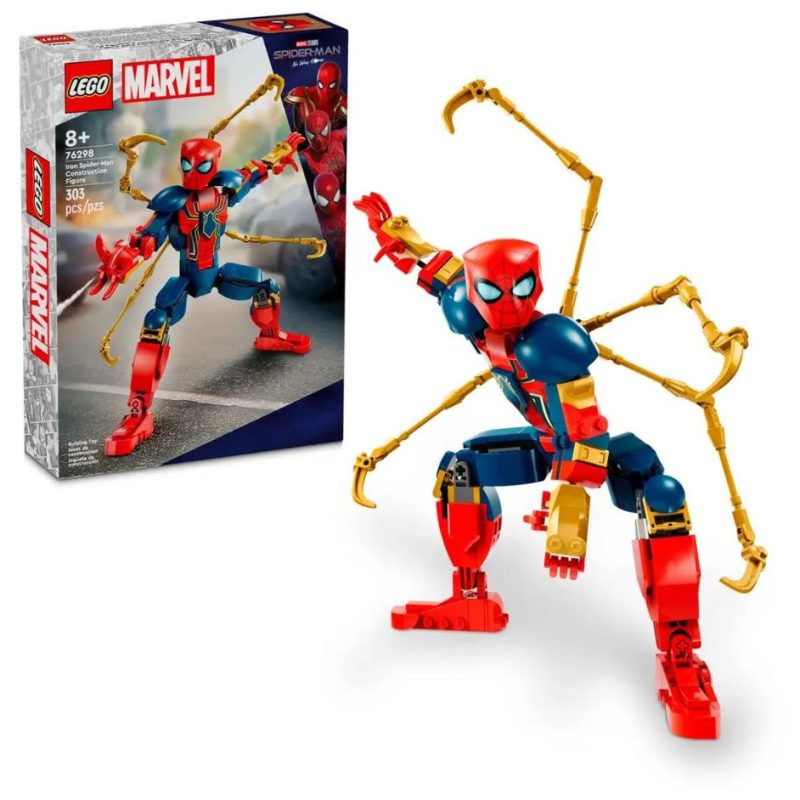 Lego Marvel 76298 - Iron Spider-Man Construction Figure